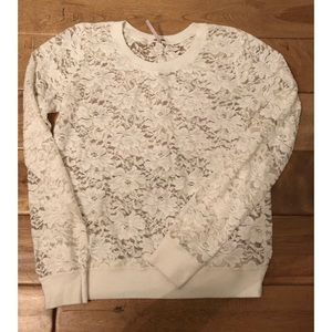 Lace Long Sleeve Top